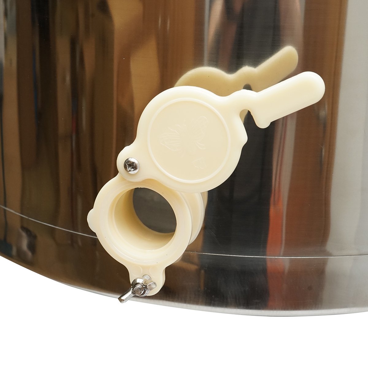 Centrifuga electrica 220V apicola, extractor miere din inox cu 4 rame